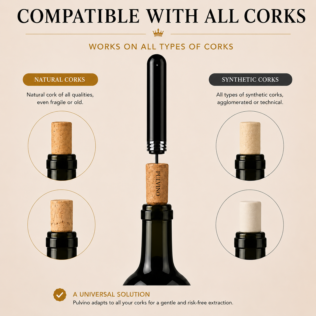 Air Pressure Wine Opener | Maison Pulvino