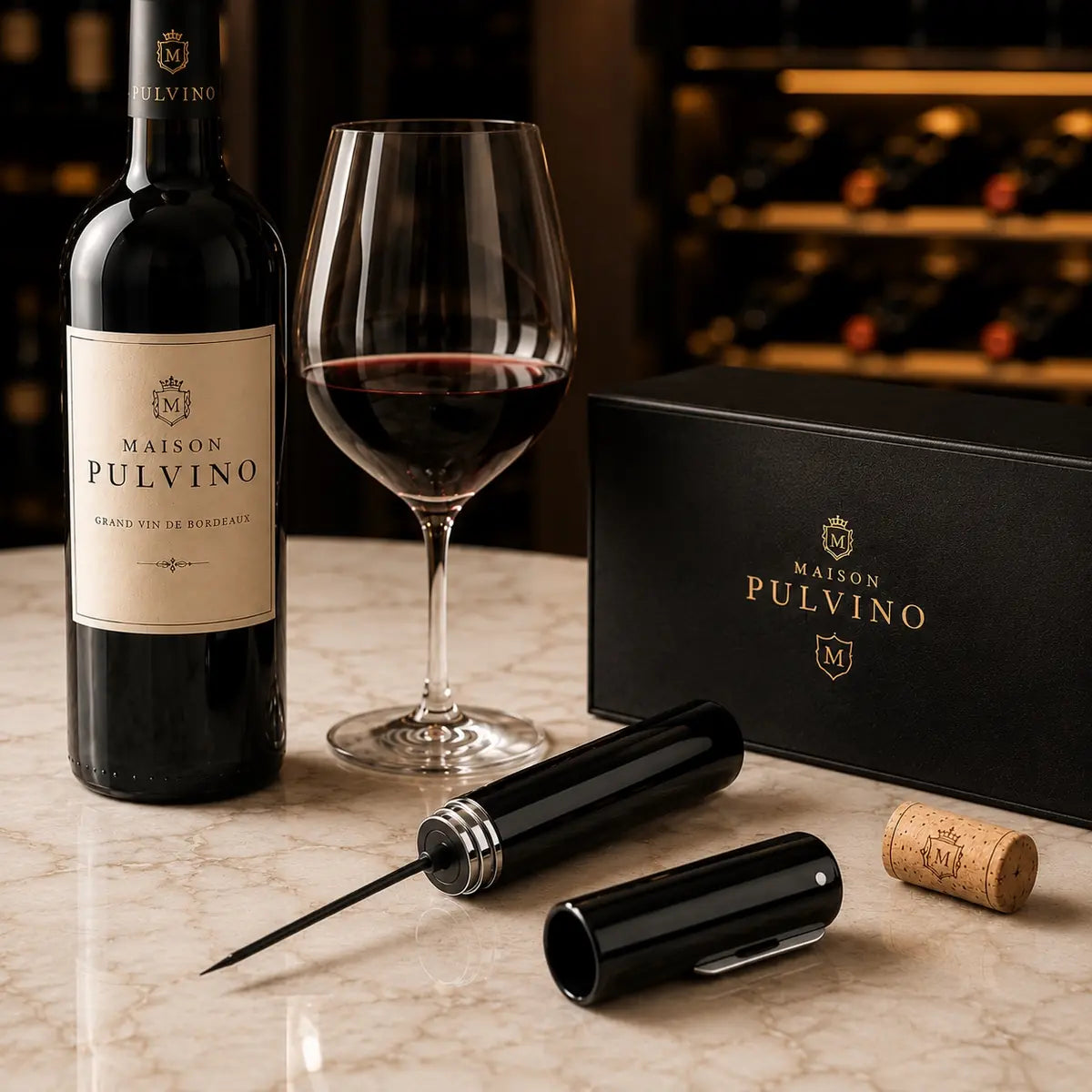 Air Pressure Wine Opener | Maison Pulvino